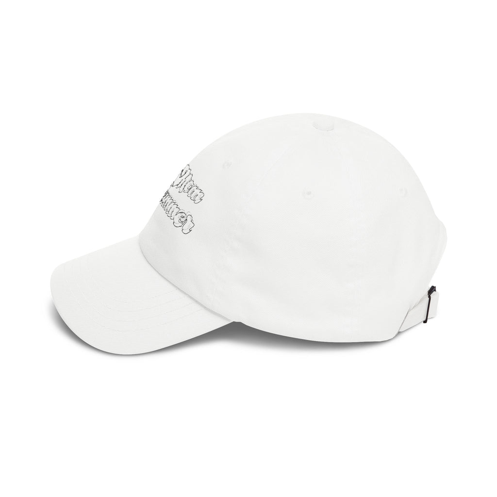 Hot Mom Summer Dad Hat (White)