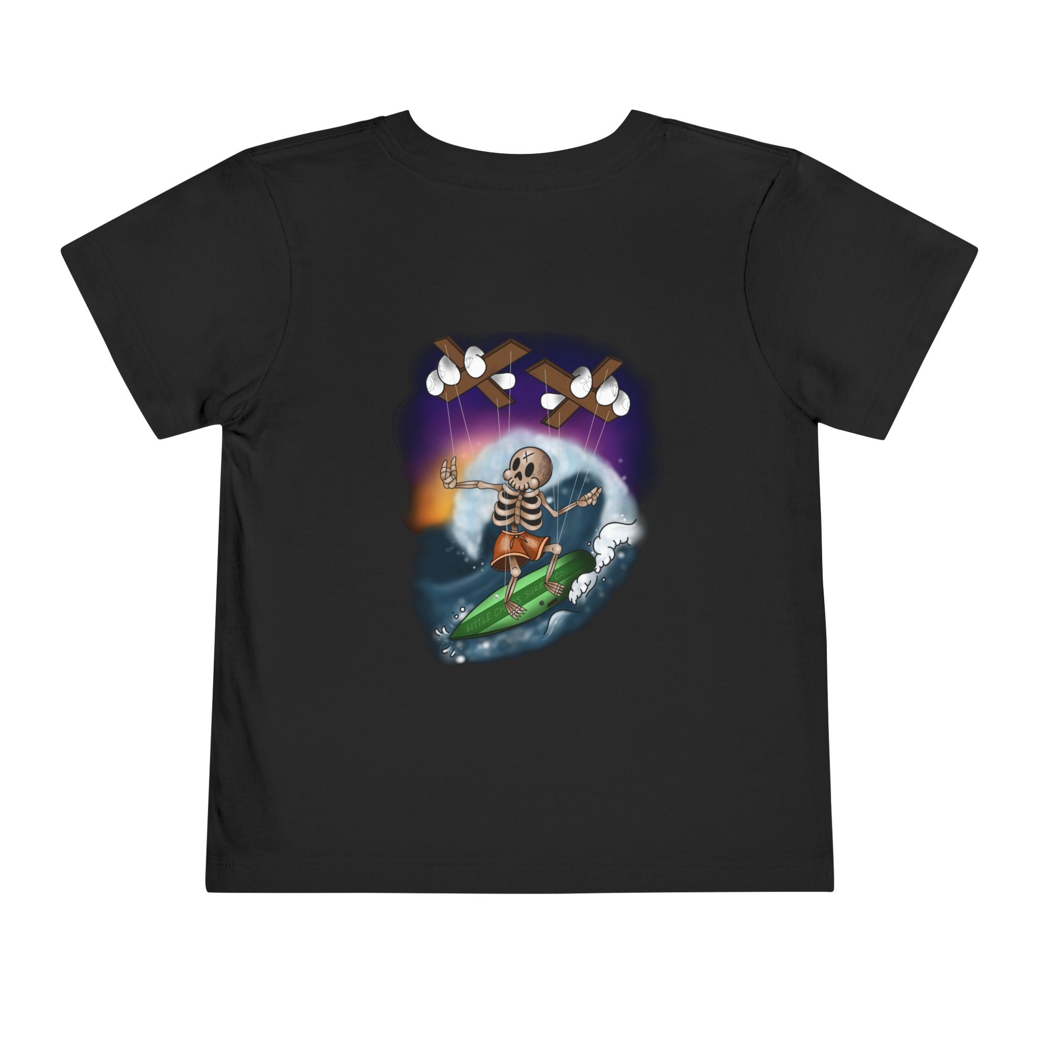 Waves of Chaos Toddler Short Sleeve Tee