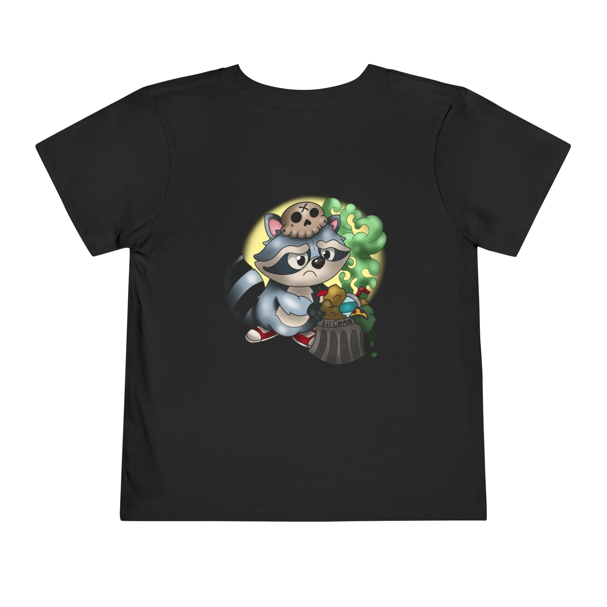 Trashed Panda Toddler Short Sleeve Tee
