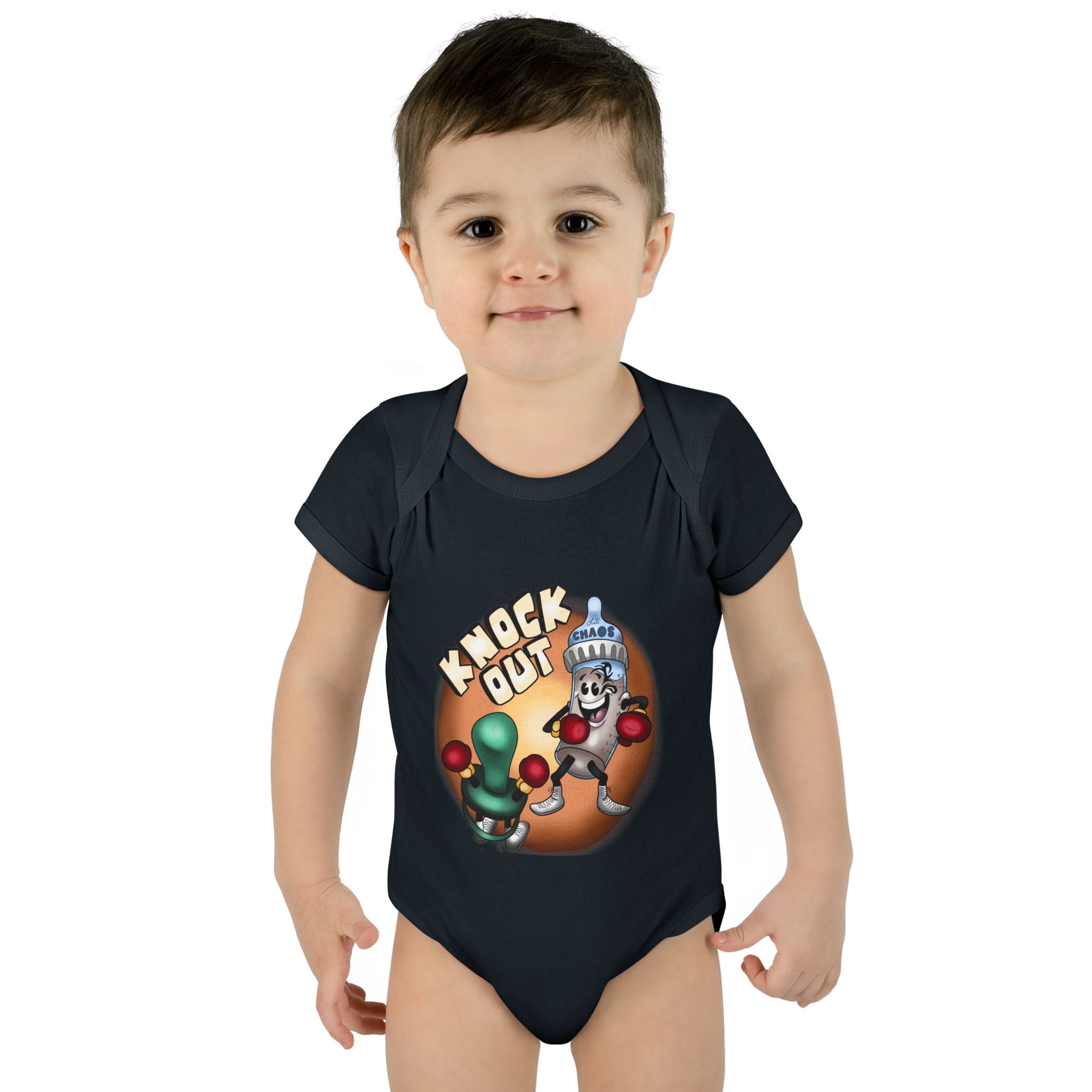 Mini Skull Baby Onesie