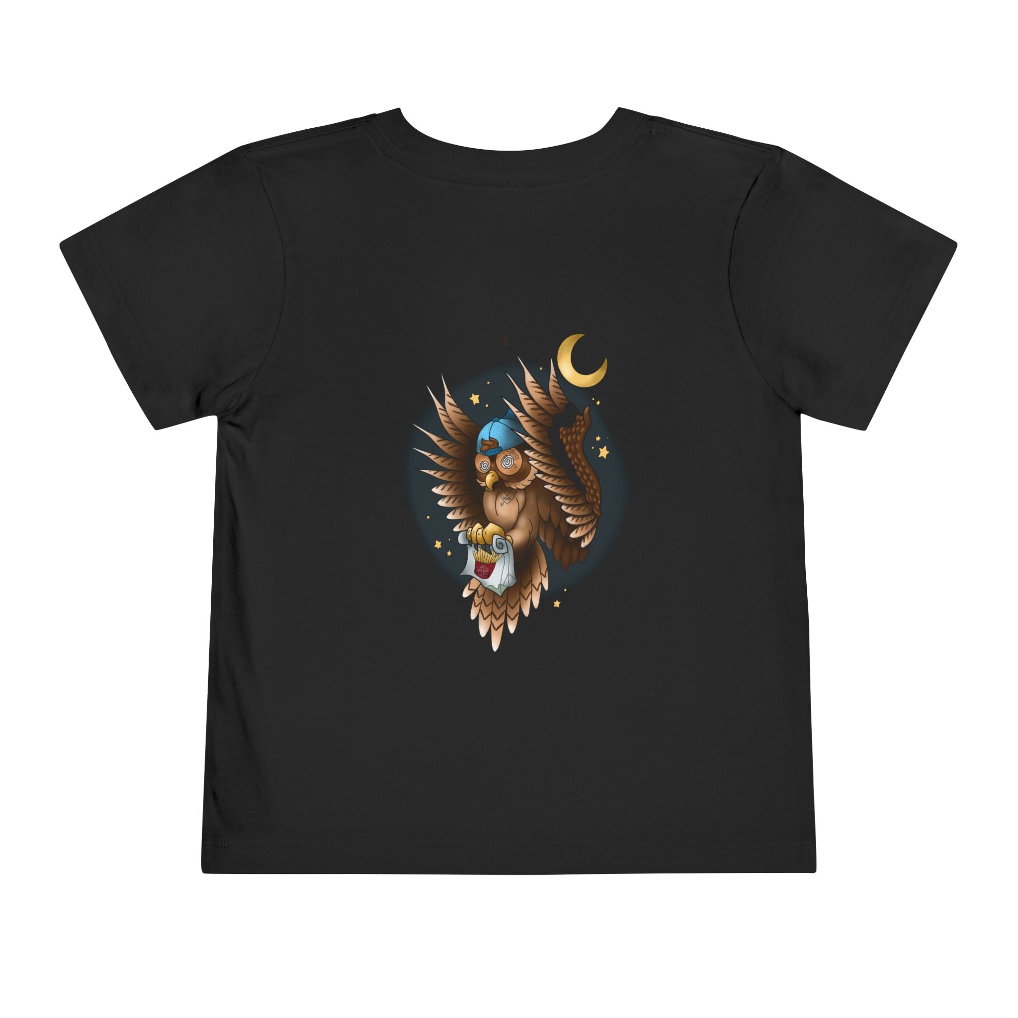 Night Owl Toddler Short Sleeve Tee