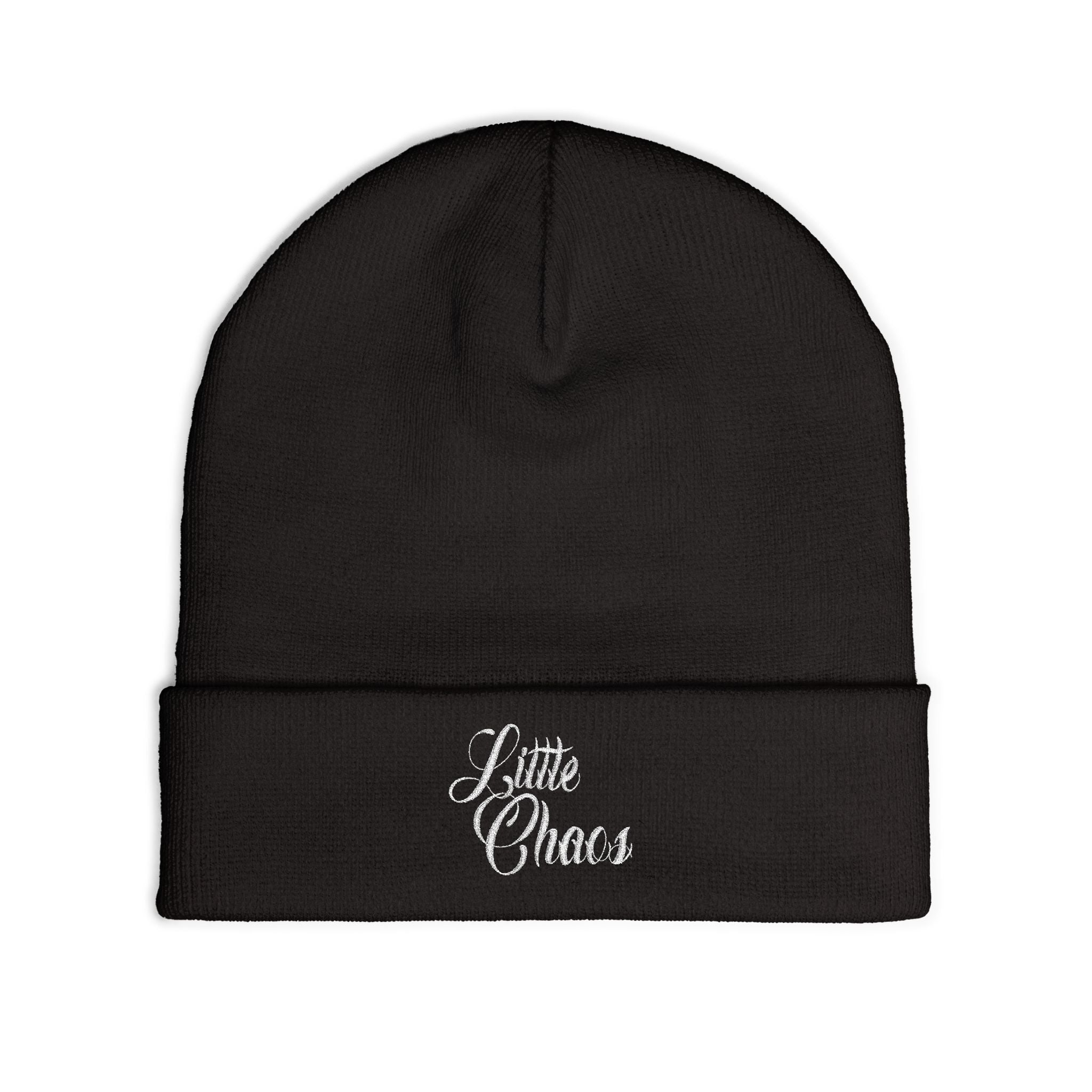 Little Chaos Knit Beanie (Embroidery)