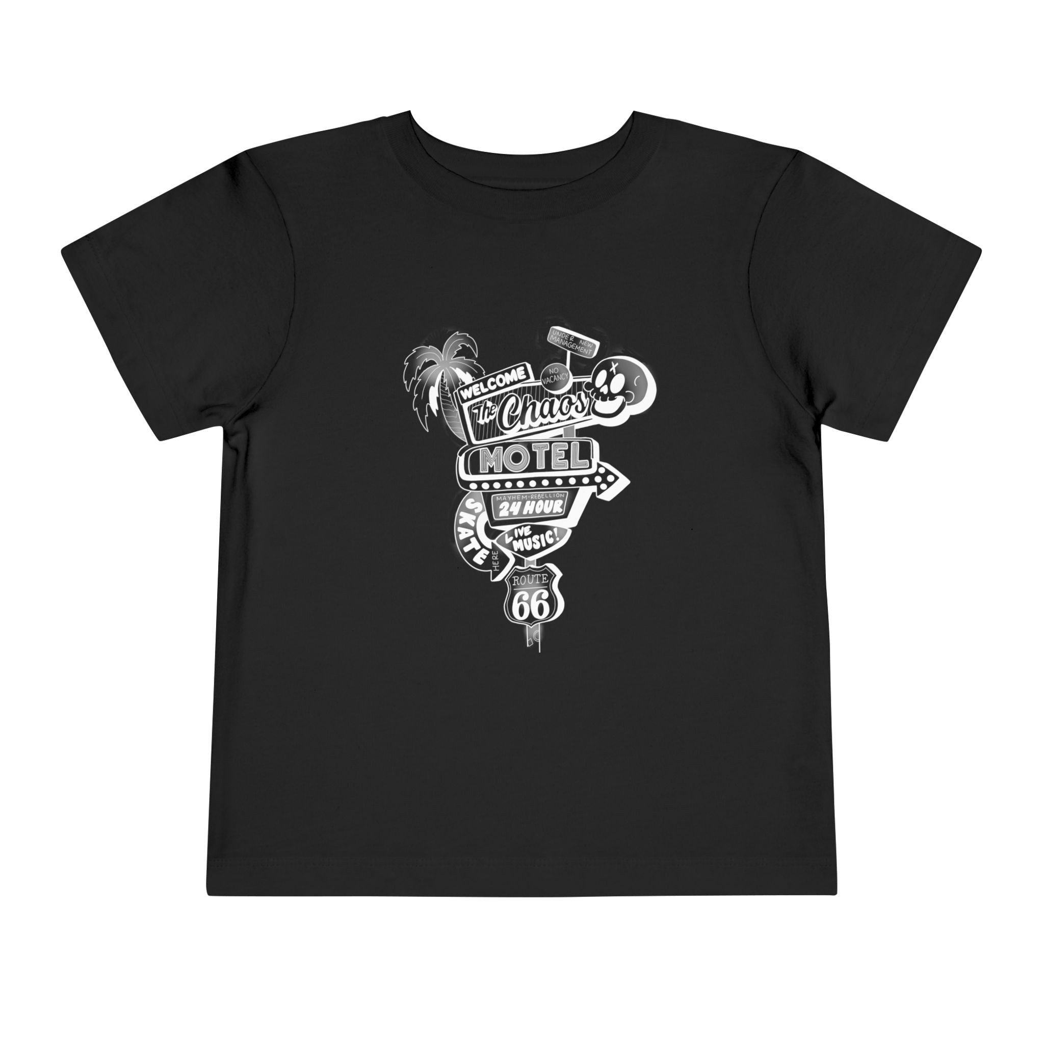 Chaos Motel Toddler Short Sleeve Tee