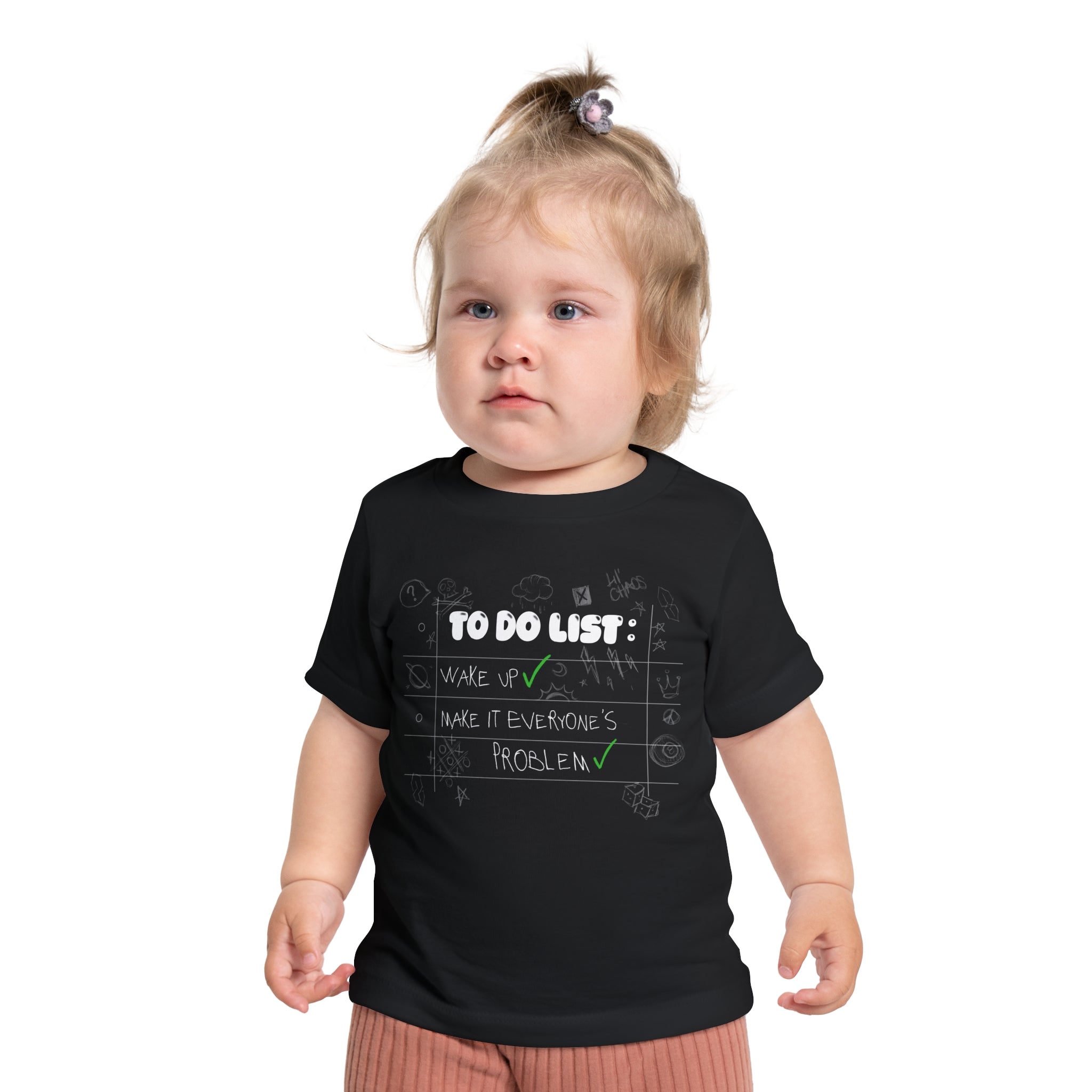 To Do List Baby Tee