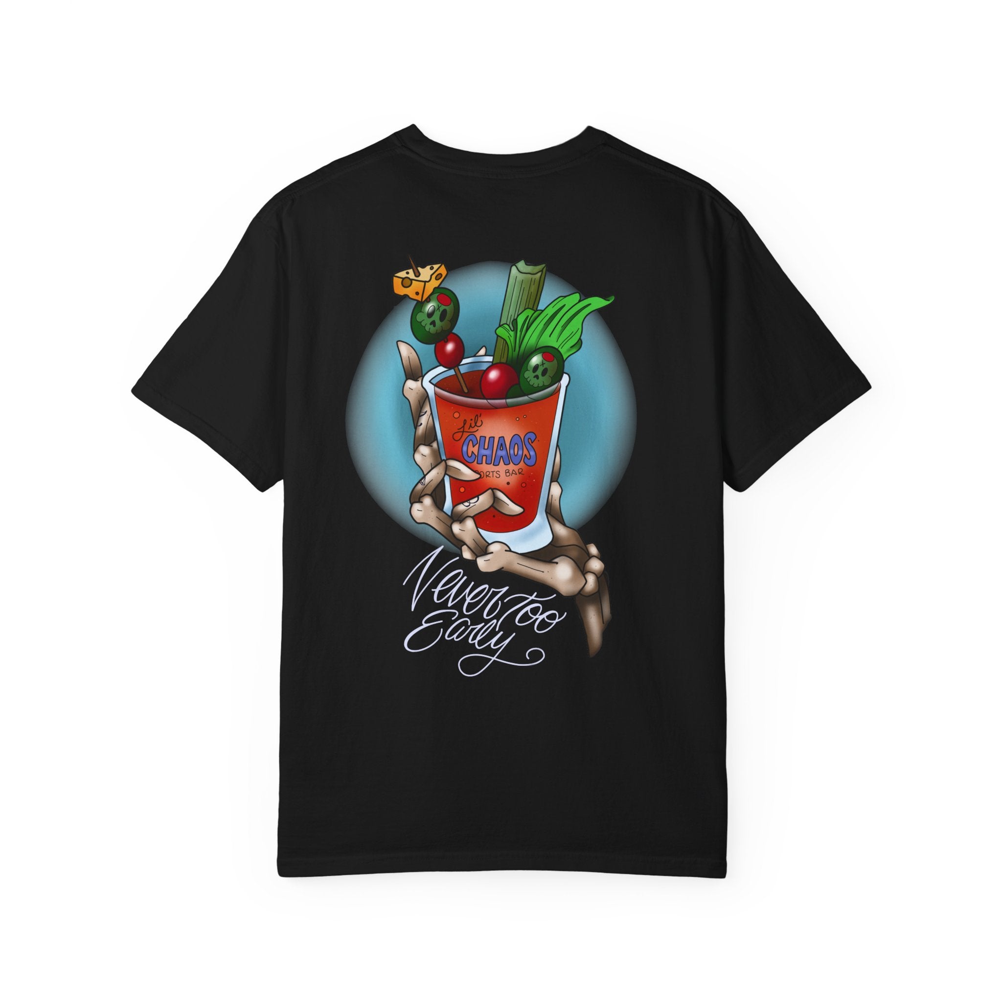 Bloody Chaos Adult Tee (Comfort Colors-Loose Fit)
