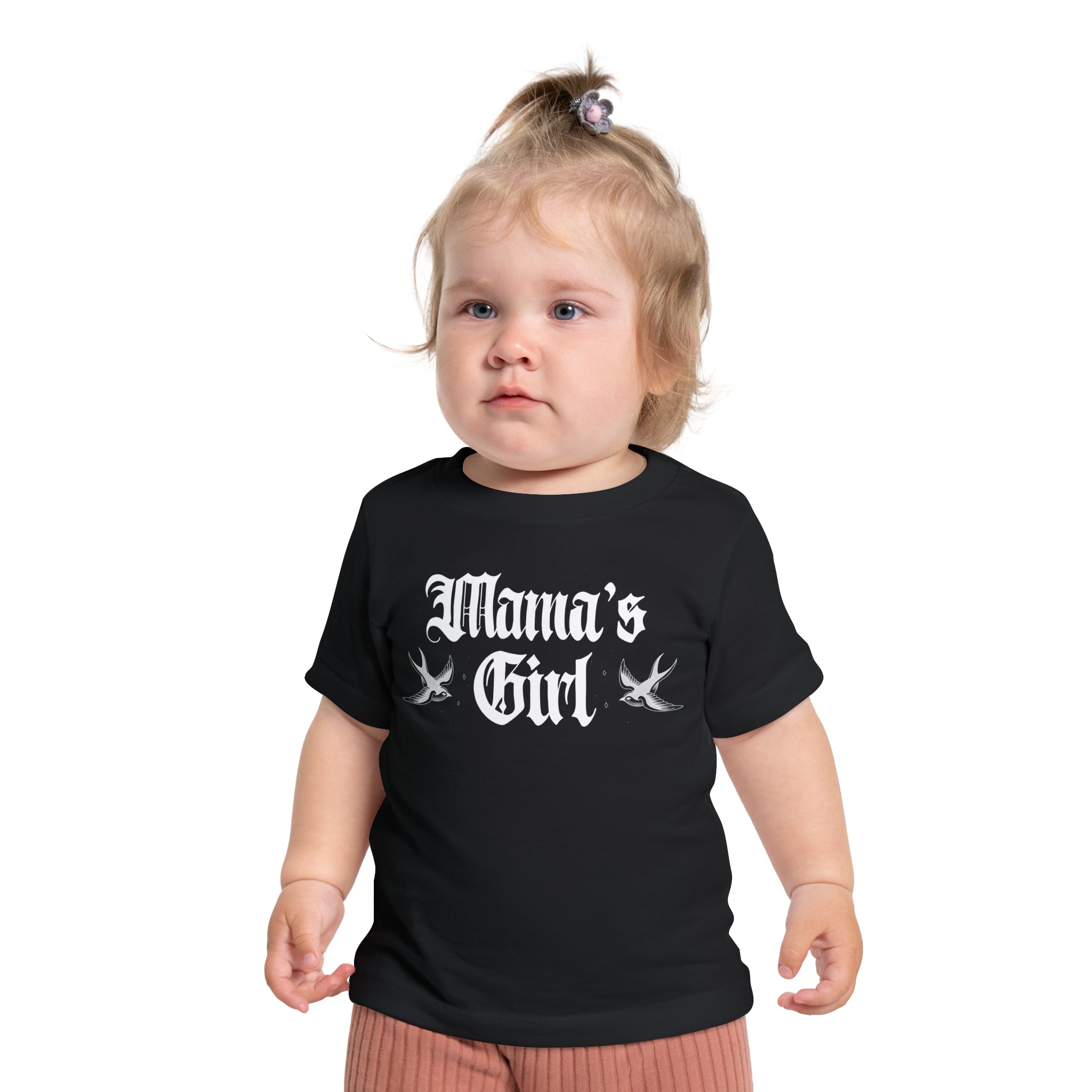 Mama's Girl Sparrow Baby Short Sleeve T-Shirt