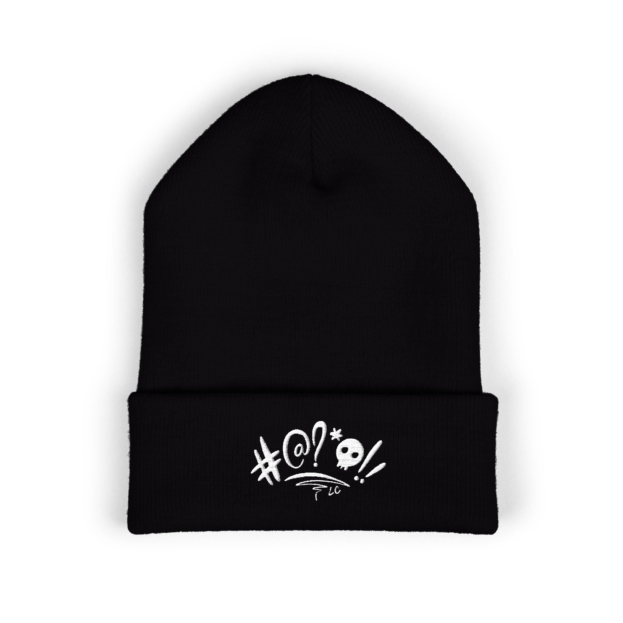 Bad Words Classic Cuffed Beanie (Embroidery)