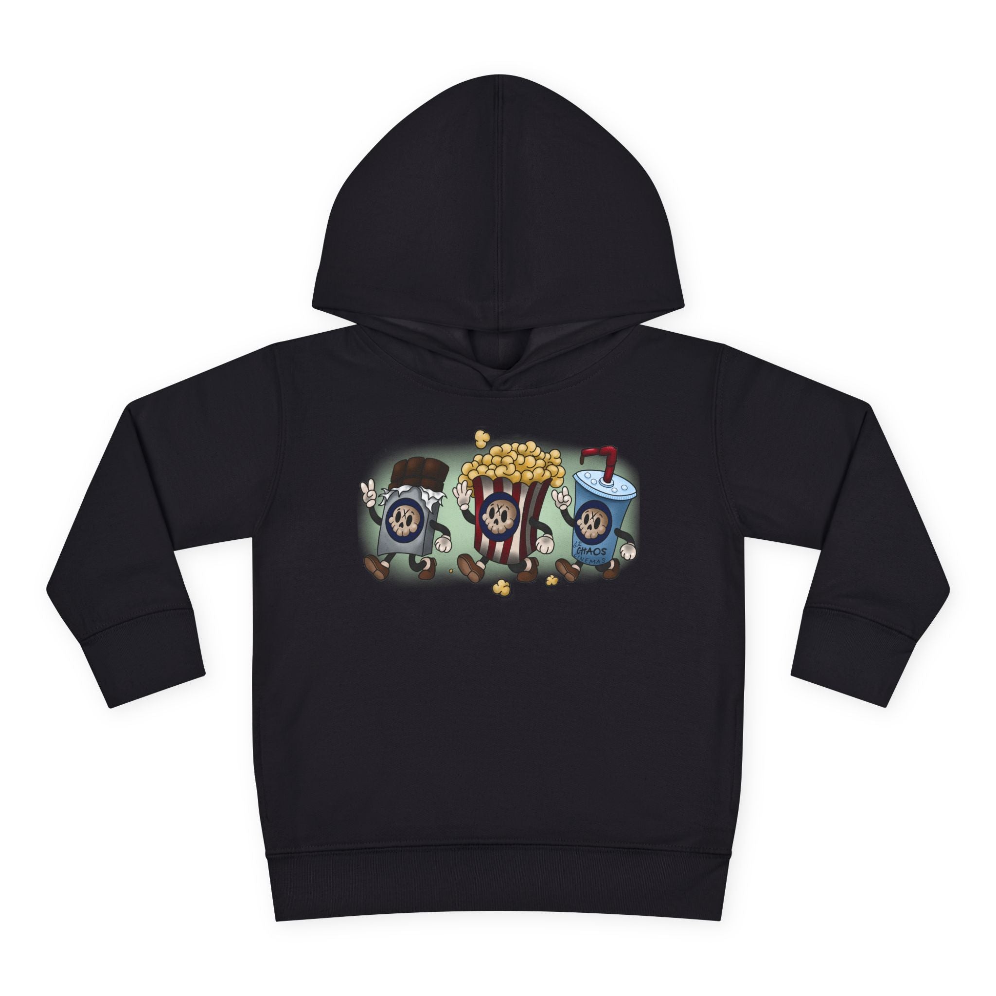 Cinema Chaos Toddler Pullover Fleece Hoodie