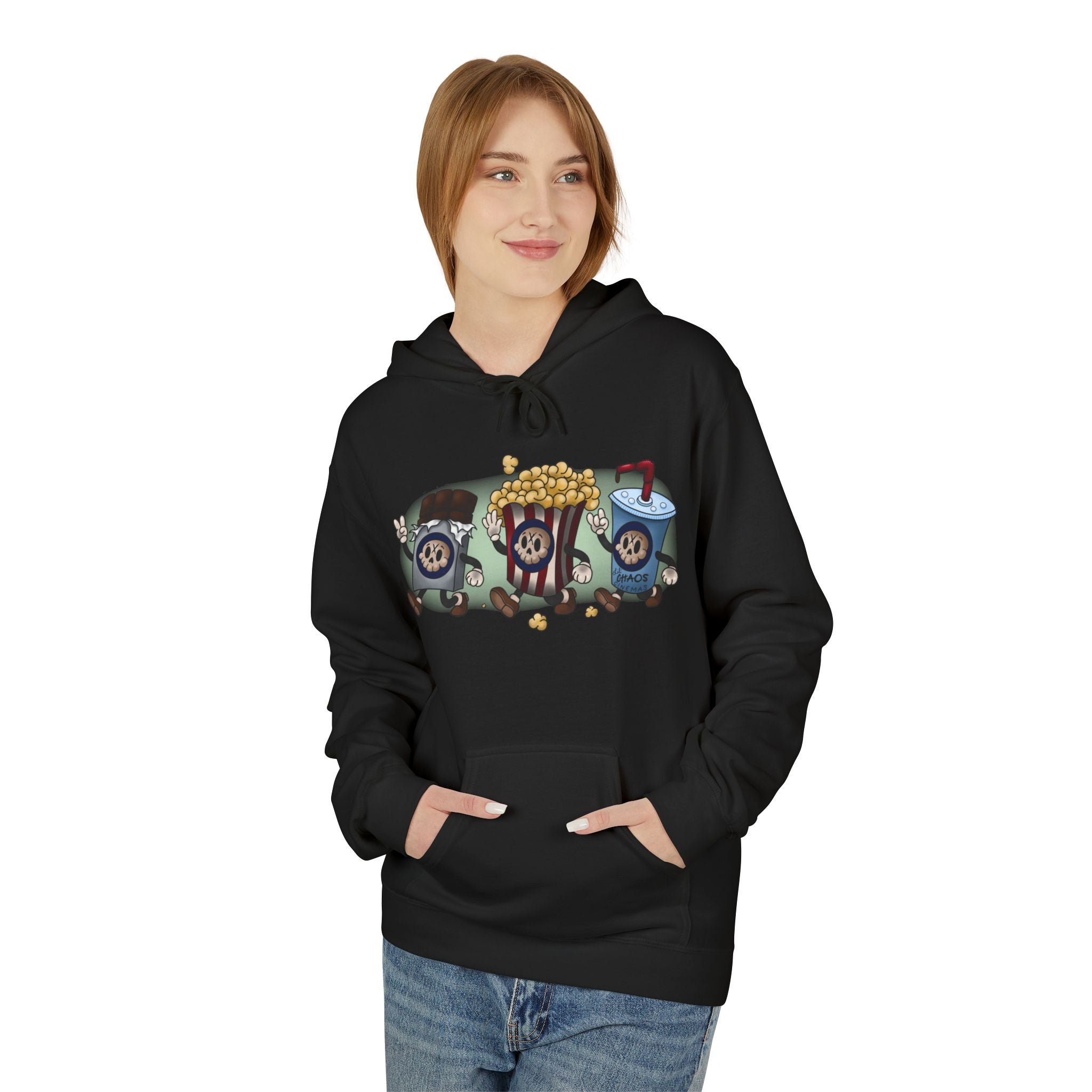 Cinema Chaos Unisex Midweight Softstyle Fleece Hoodie