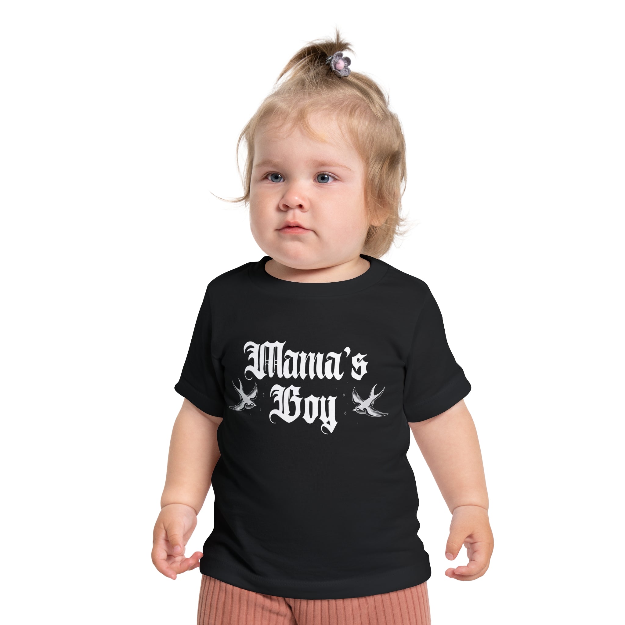 Mama's Boy Sparrow Baby Tee