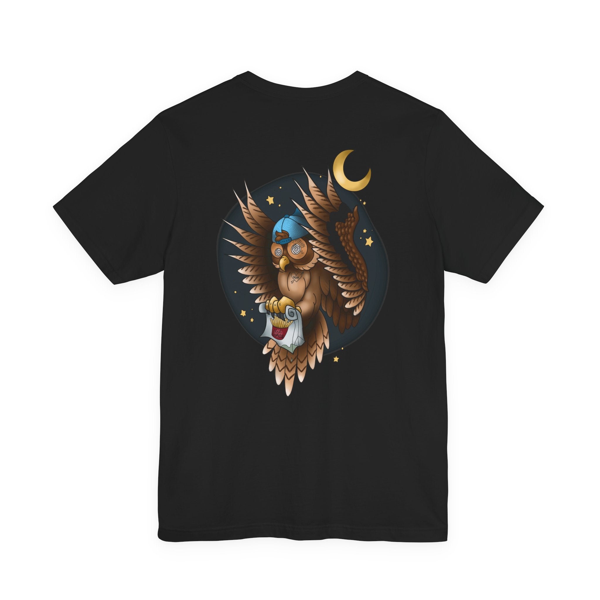 Night Owl  Adult Tee (Bella Canvas)