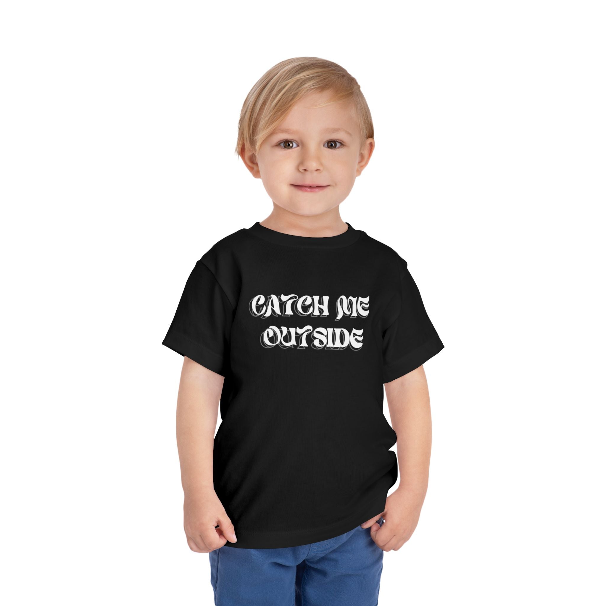 Catch Me Outside Toddler Short Sleeve Tee