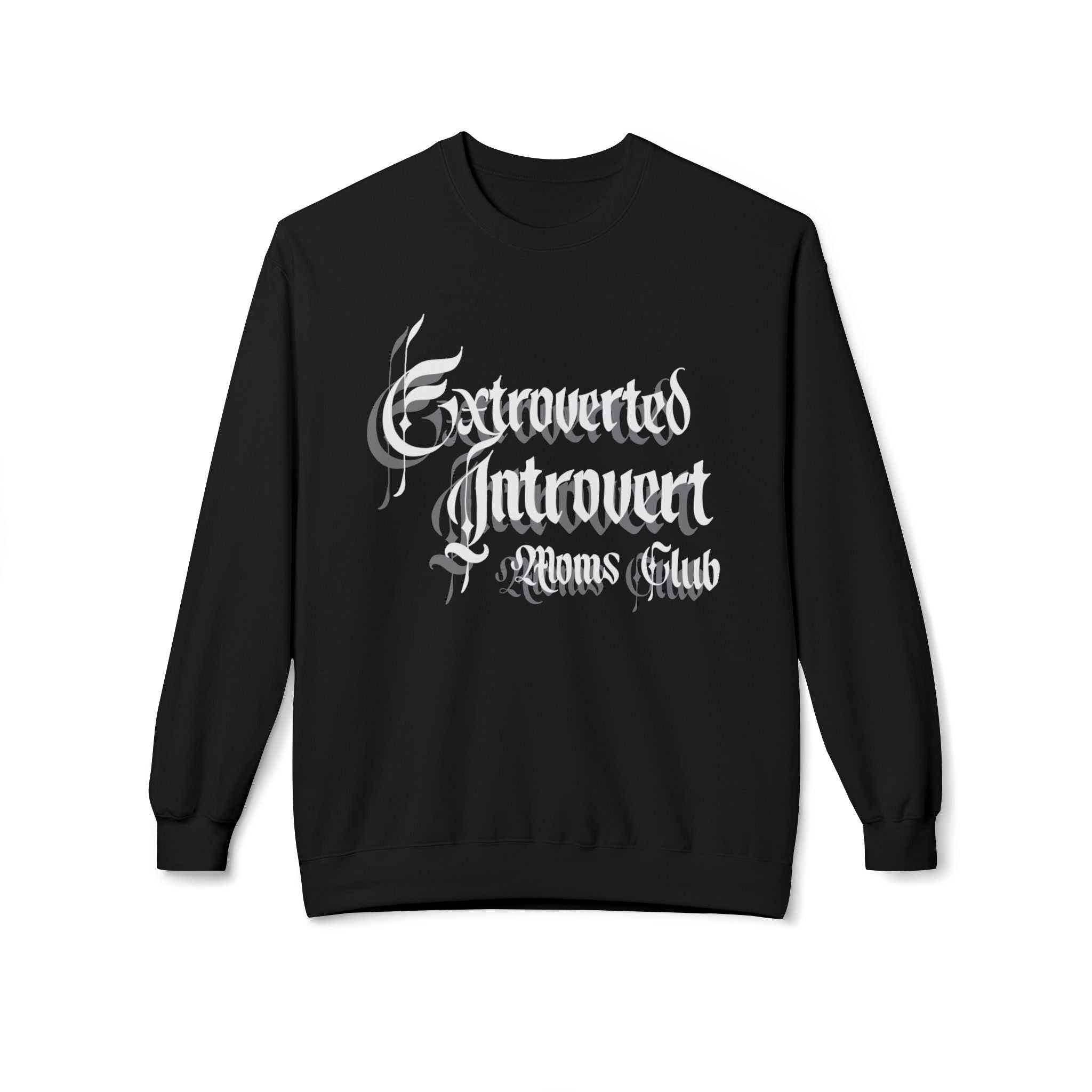 Extroverted Introvert Midweight Softstyle Fleece Crewneck Sweatshirt