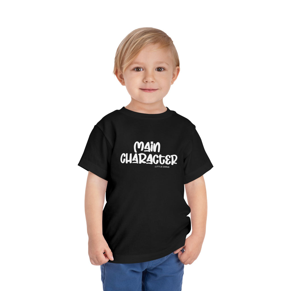 Main Character Toddler Short Sleeve Tee