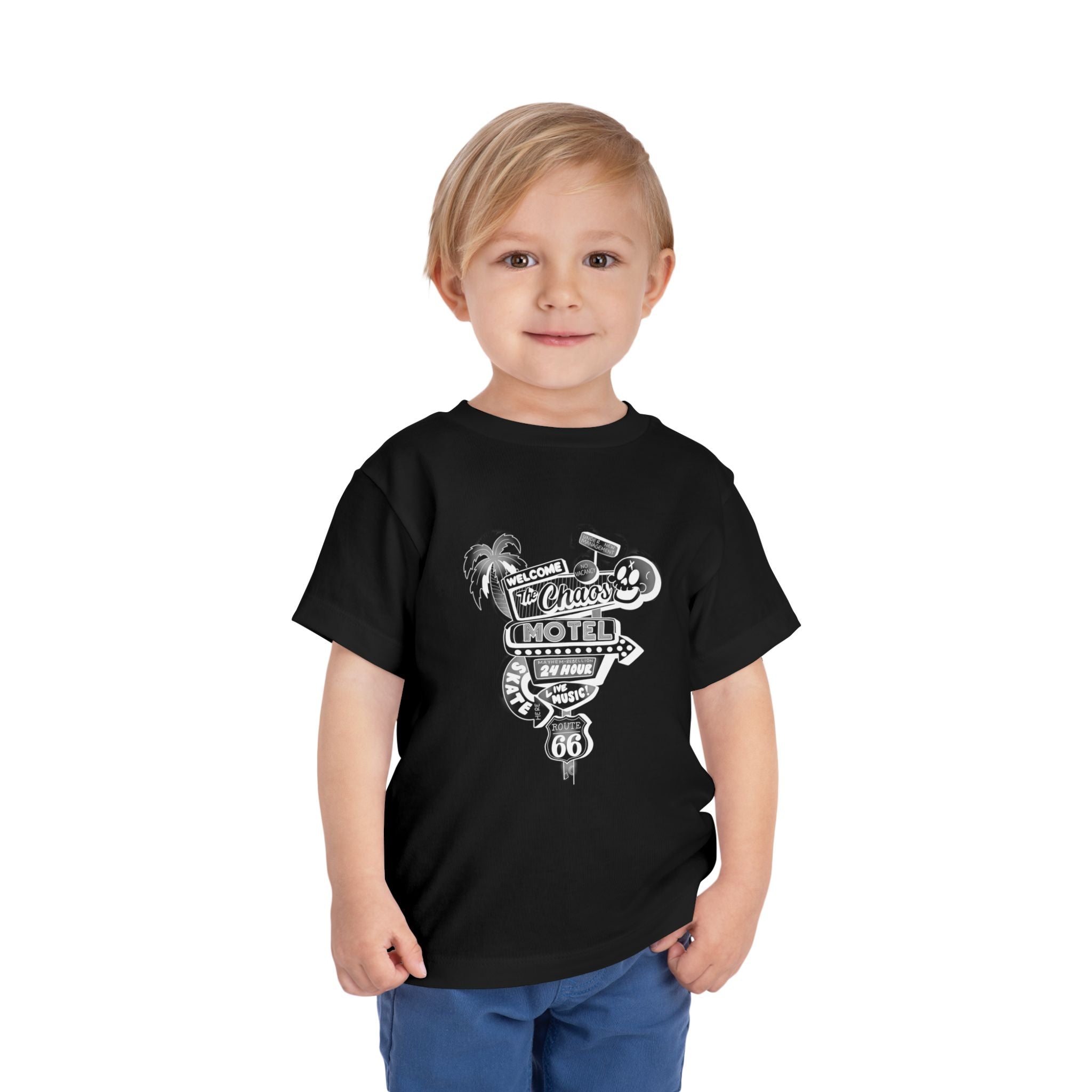 Chaos Motel Toddler Short Sleeve Tee