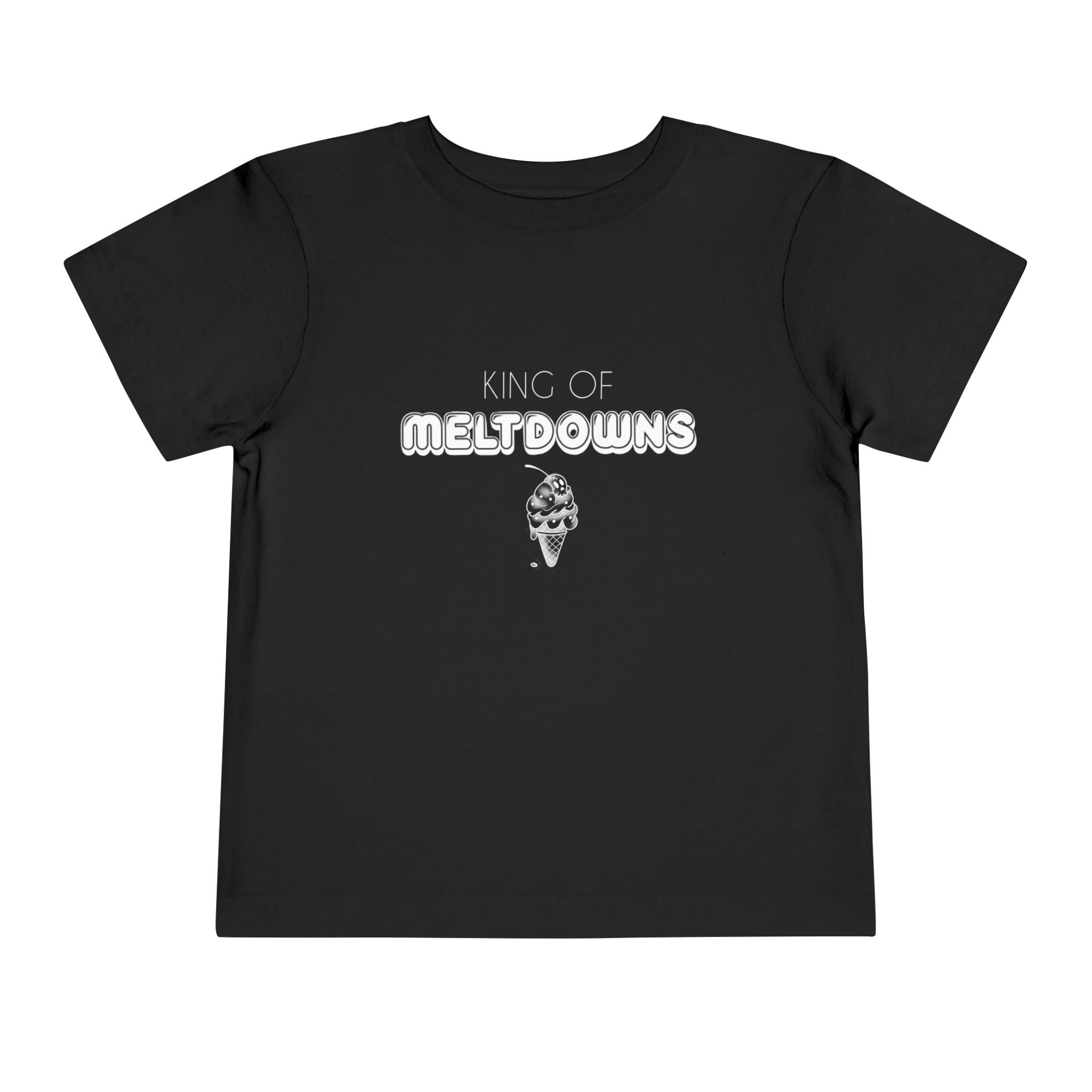 King of Meltdowns Toddler Short Sleeve Tee