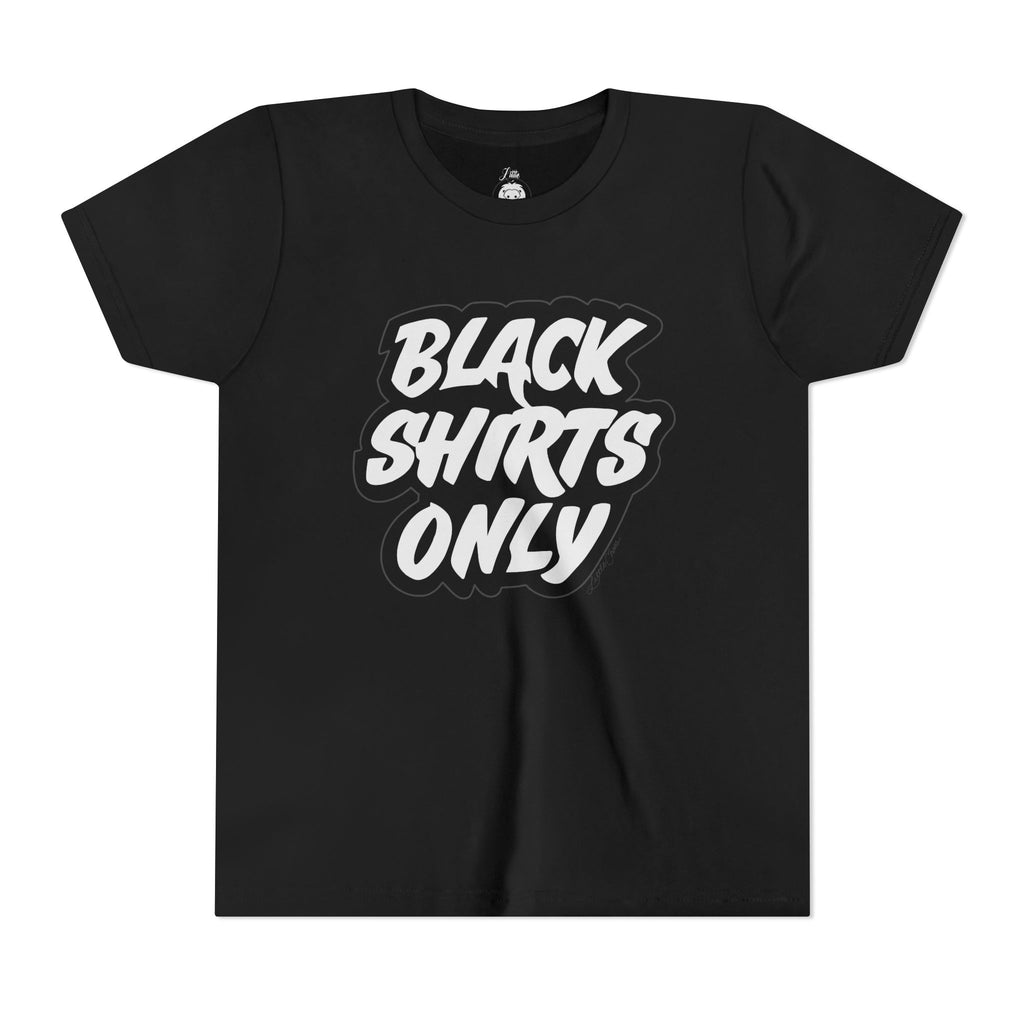 Black Shirts Only Youth Tee