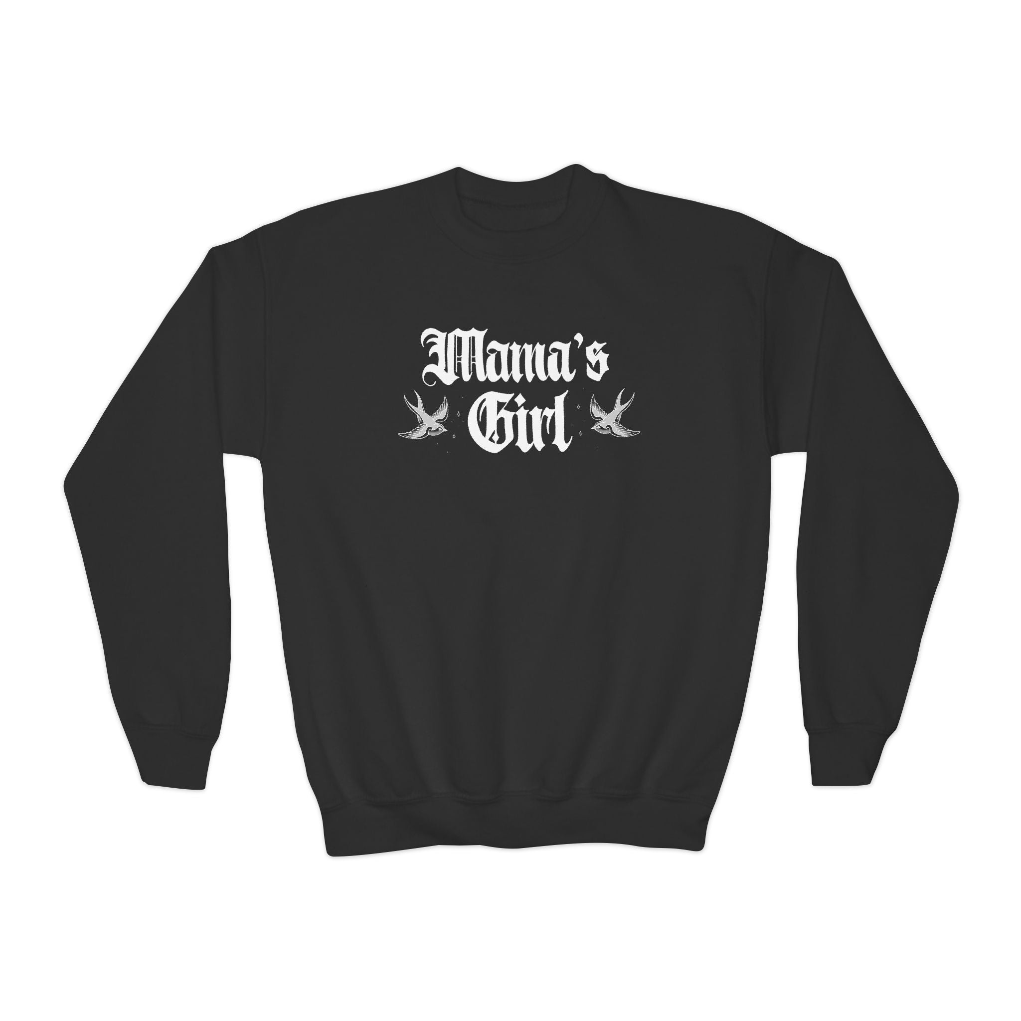 Mama's Girl Sparrow Youth Crewneck Sweatshirt