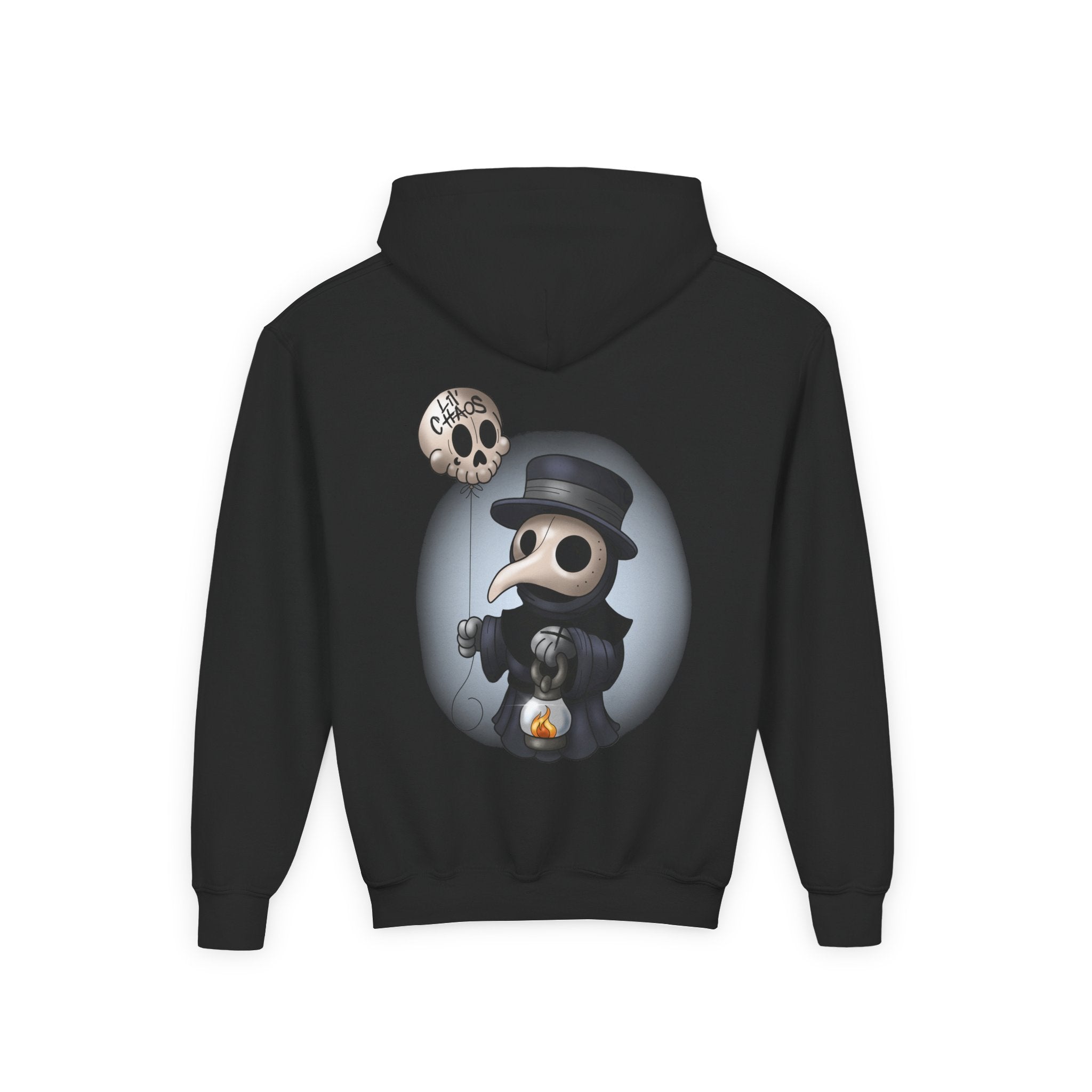 Doctor Chaos Youth Heavy Blend Hooded Sweatshirt