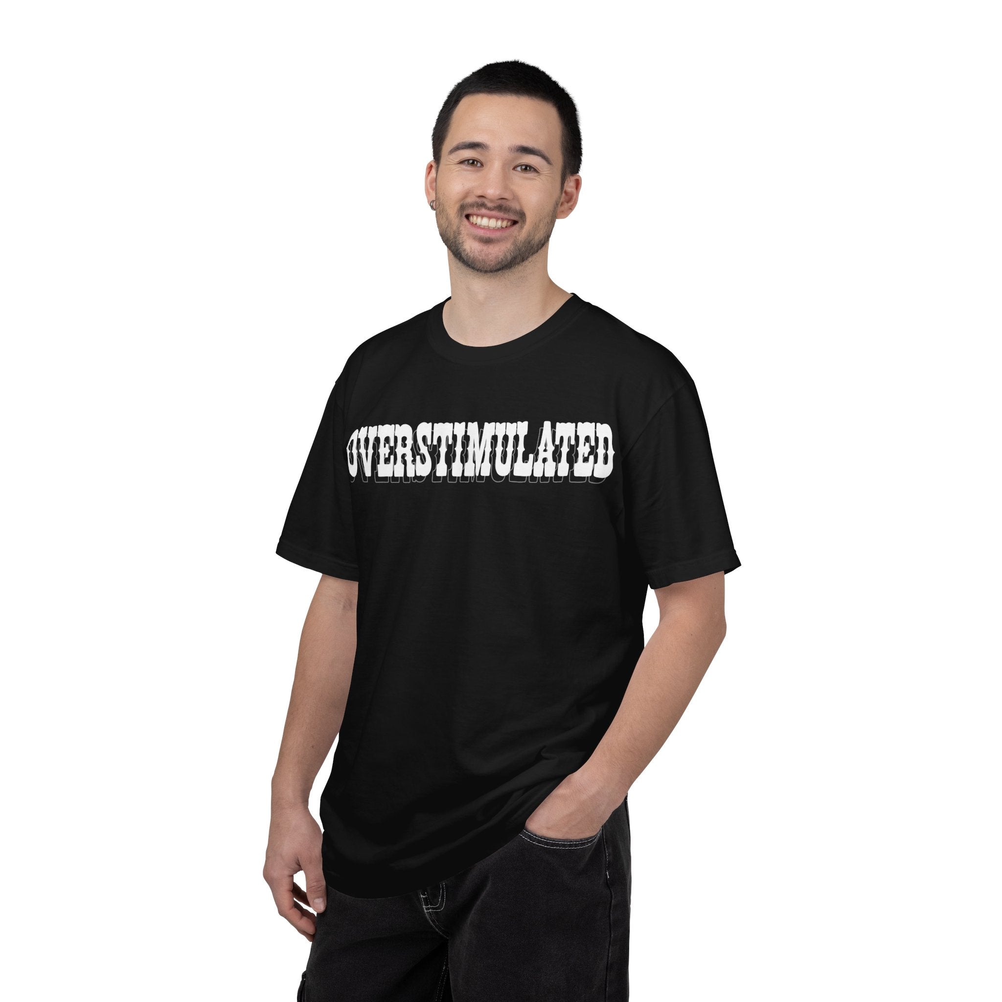 Overstimulated Adult Tee (Comfort Colors-Loose Fit)