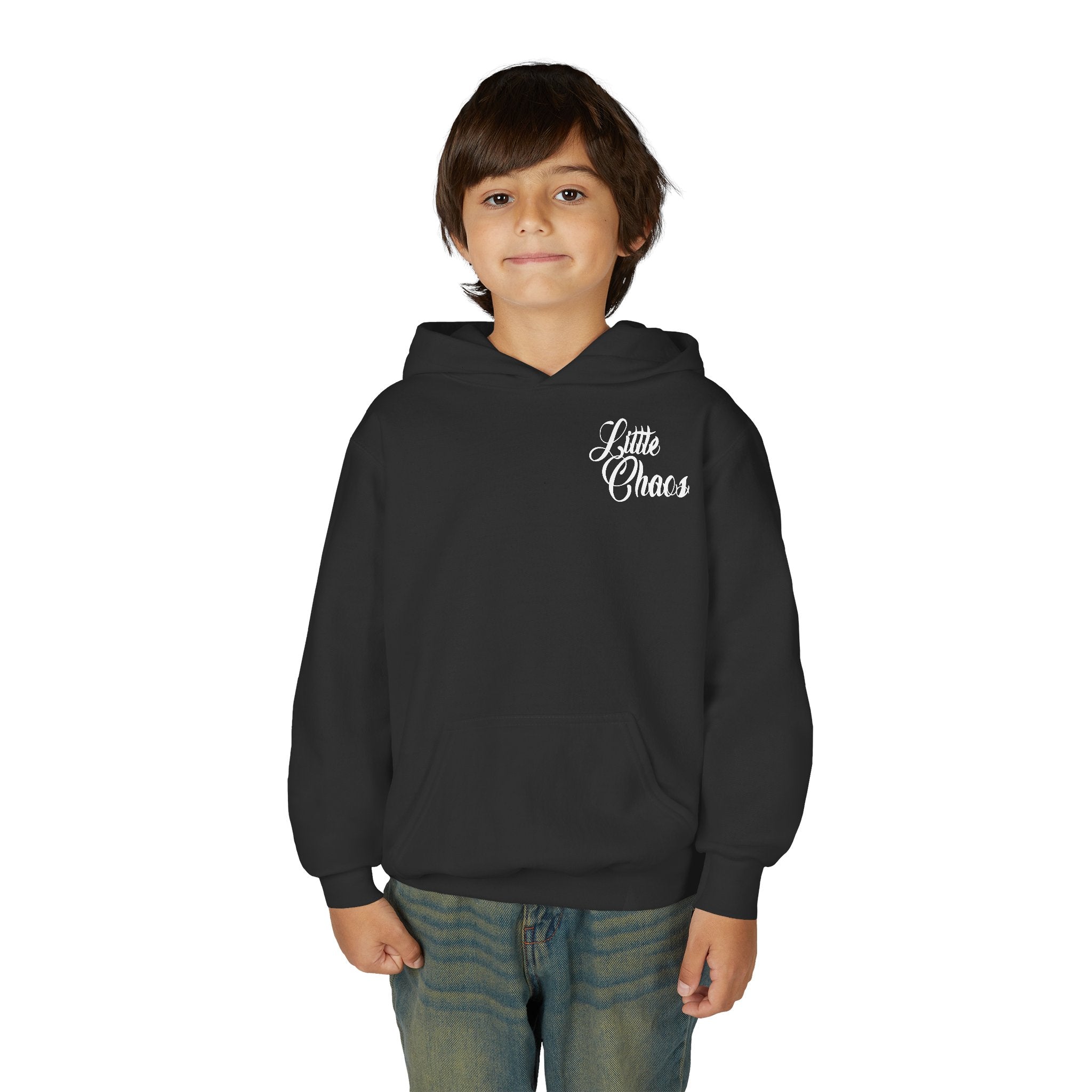 Chaos Motel Youth Heavy Blend Hooded Sweatshirt