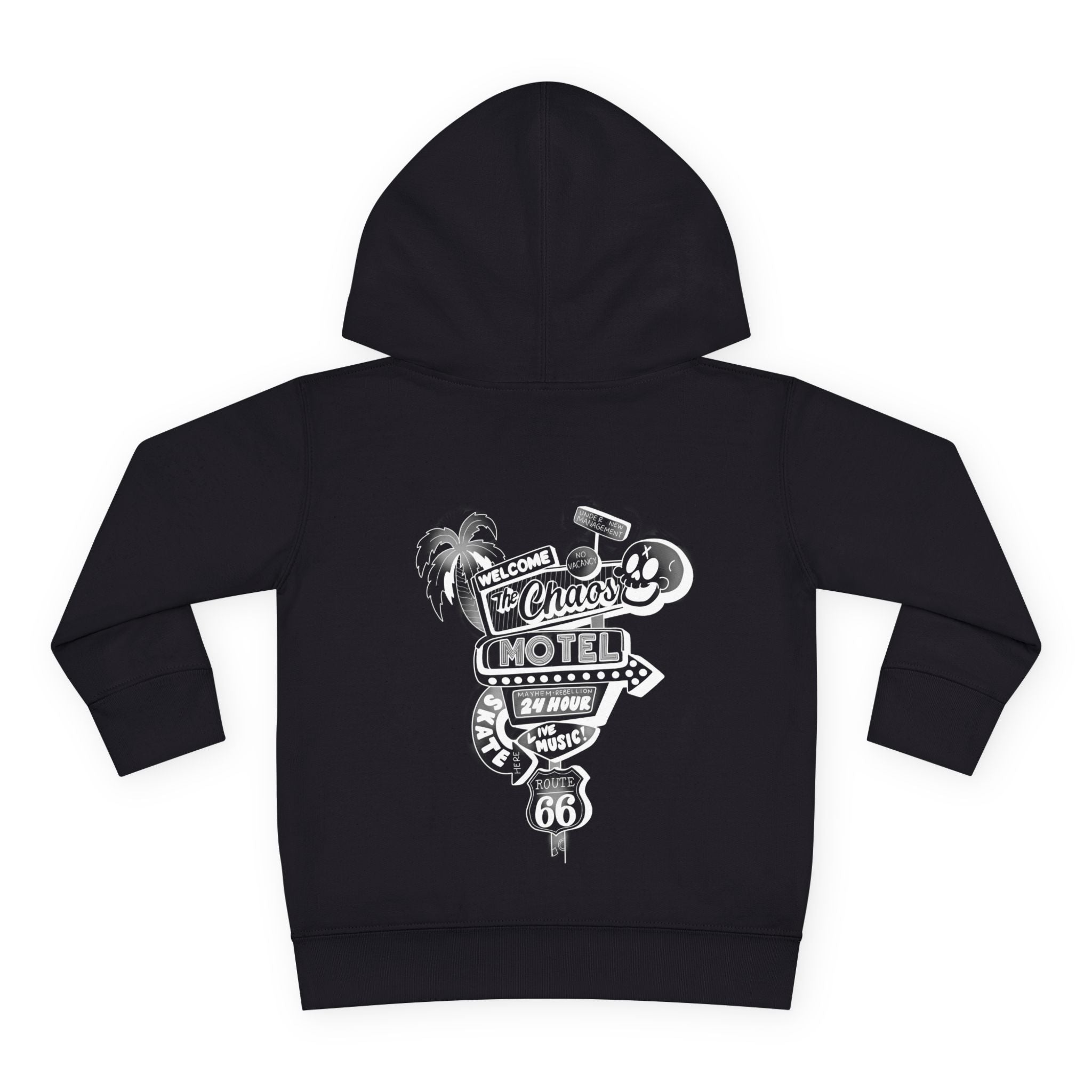 Chaos Motel Toddler Pullover Fleece Hoodie