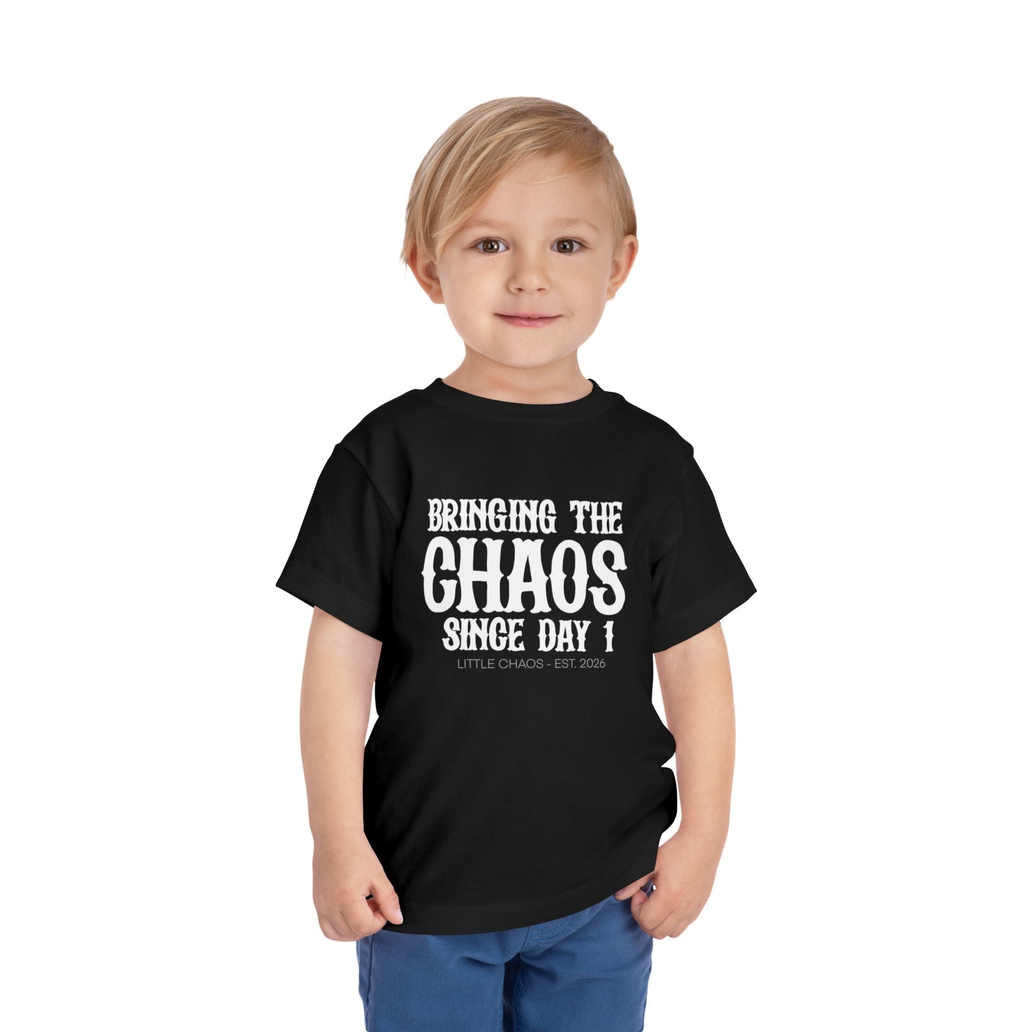LIMITED EDITION Bringing the Chaos Toddler Short Sleeve Tee