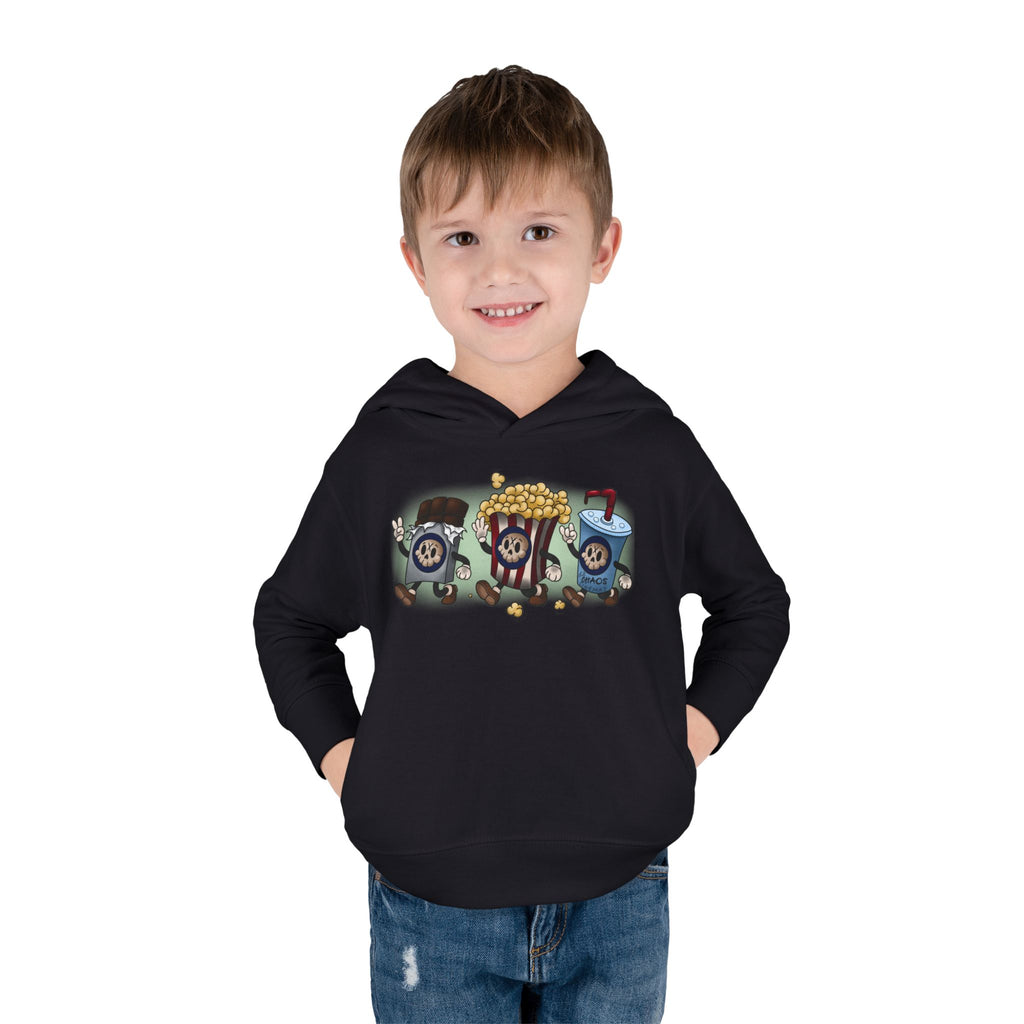 Cinema Chaos Toddler Pullover Fleece Hoodie