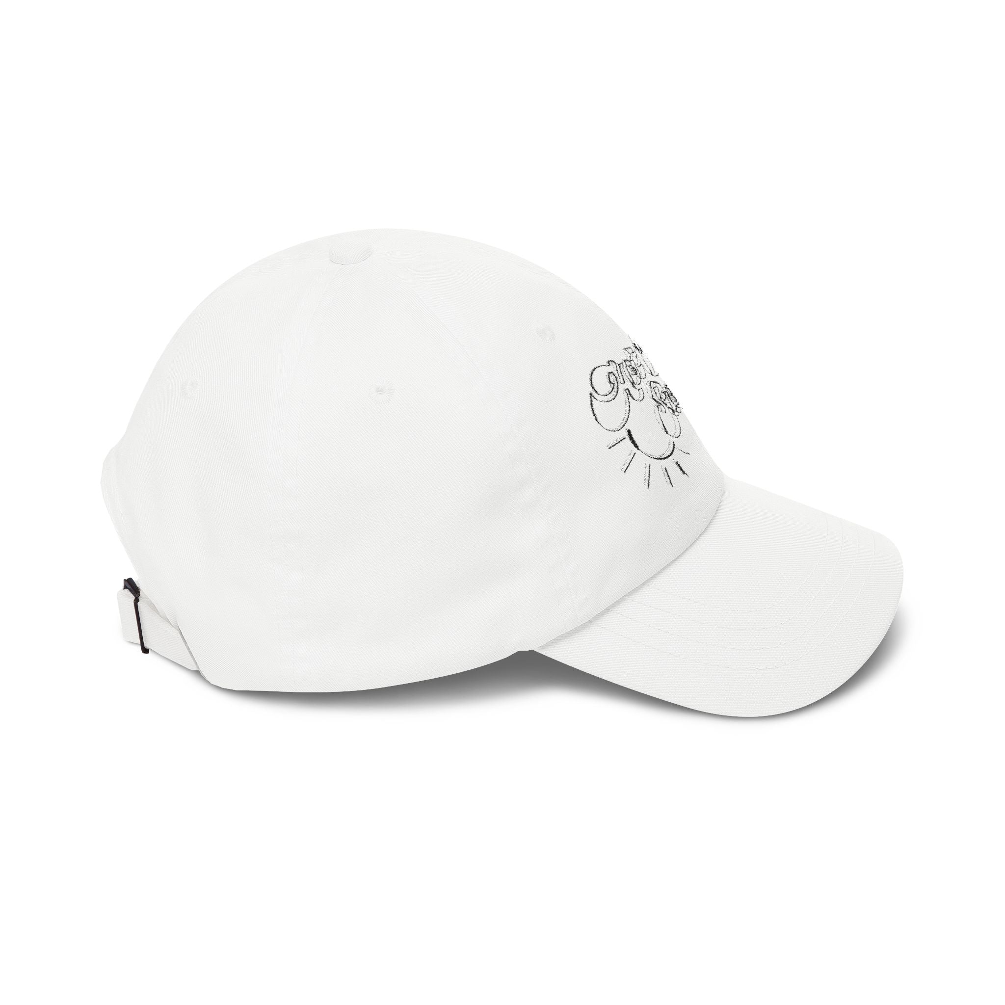 Hot Mom Summer Dad Hat (White)