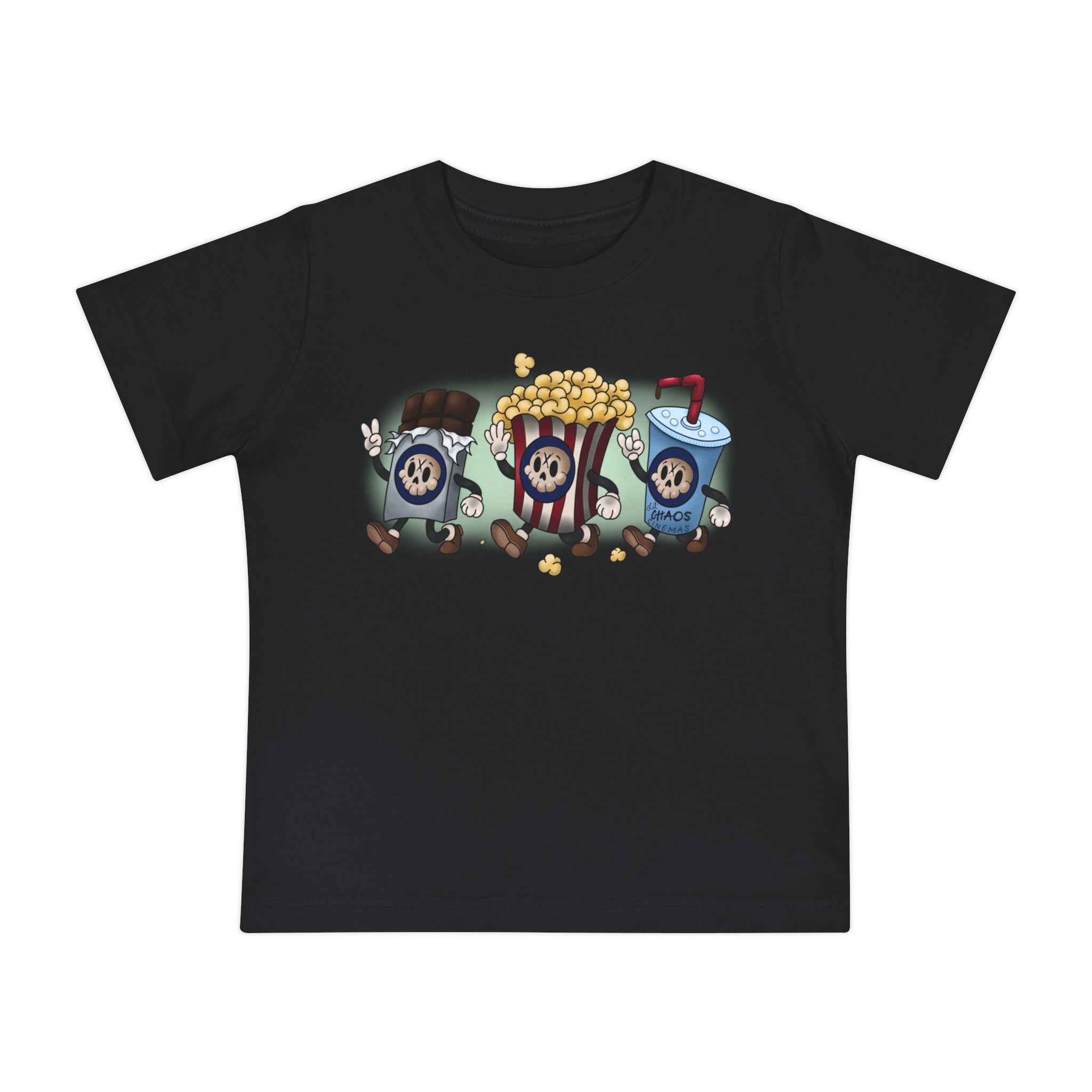Cinema Chaos Baby Short Sleeve T-Shirt