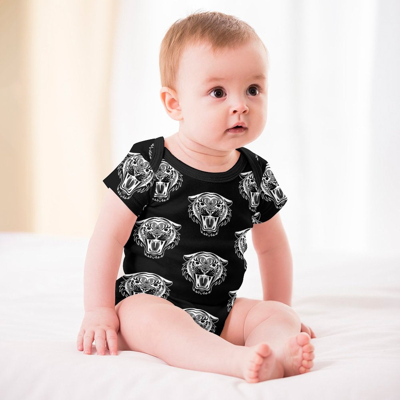 Eye of the Tiger Baby Onesie **Please allow additional 2-3 weeks for production/shipping**