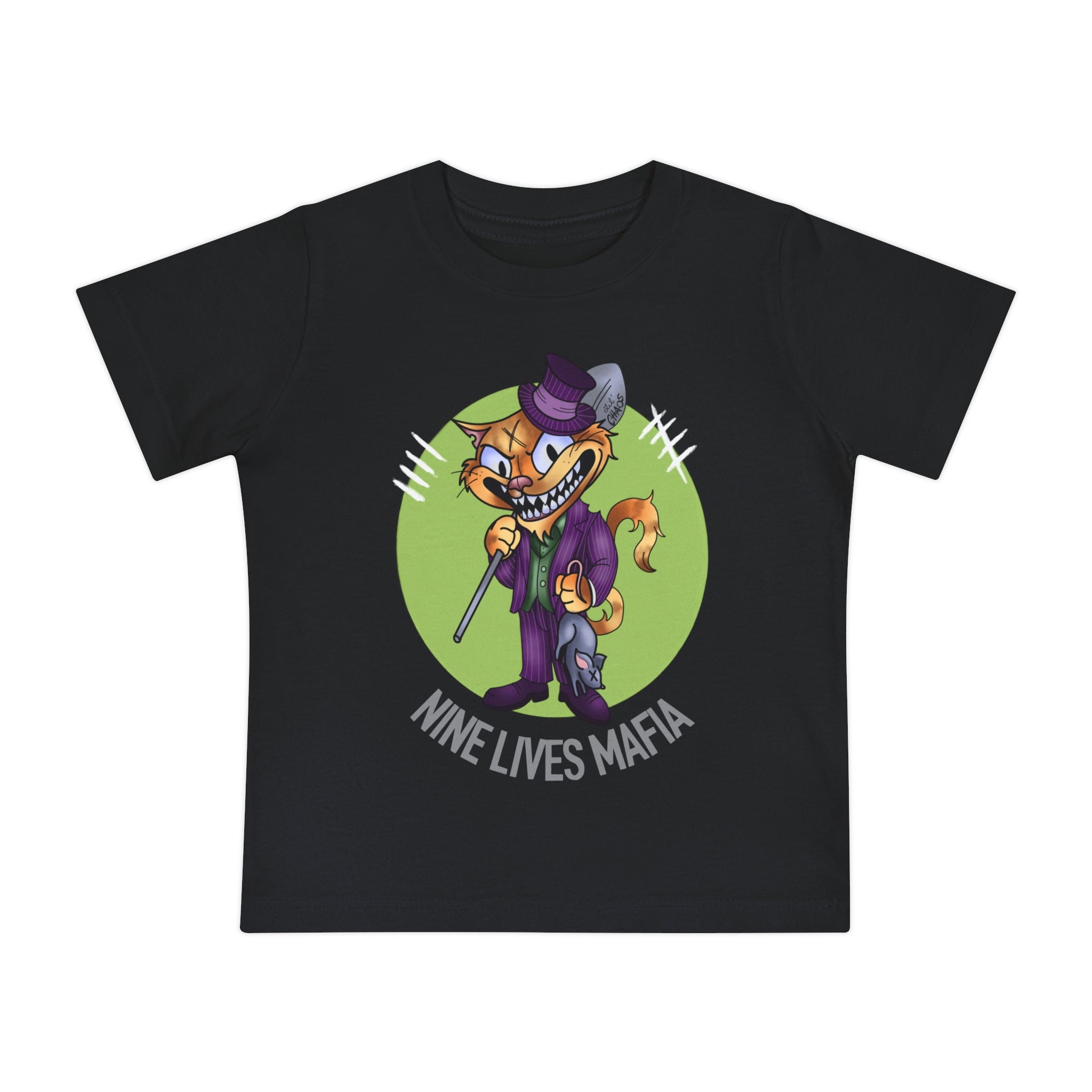 Nine Lives Matter Baby Tee