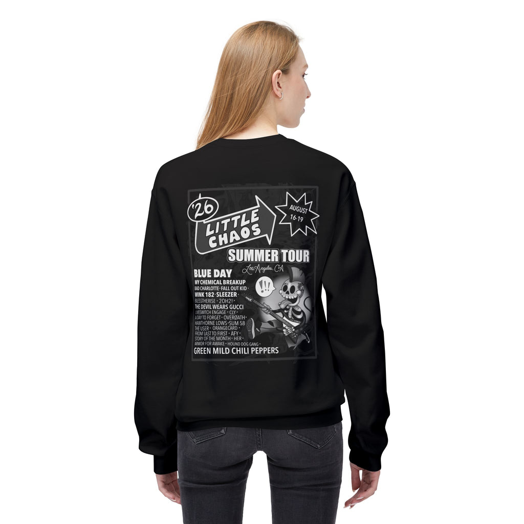 Summer Tour Midweight Softstyle Fleece Crewneck Sweatshirt