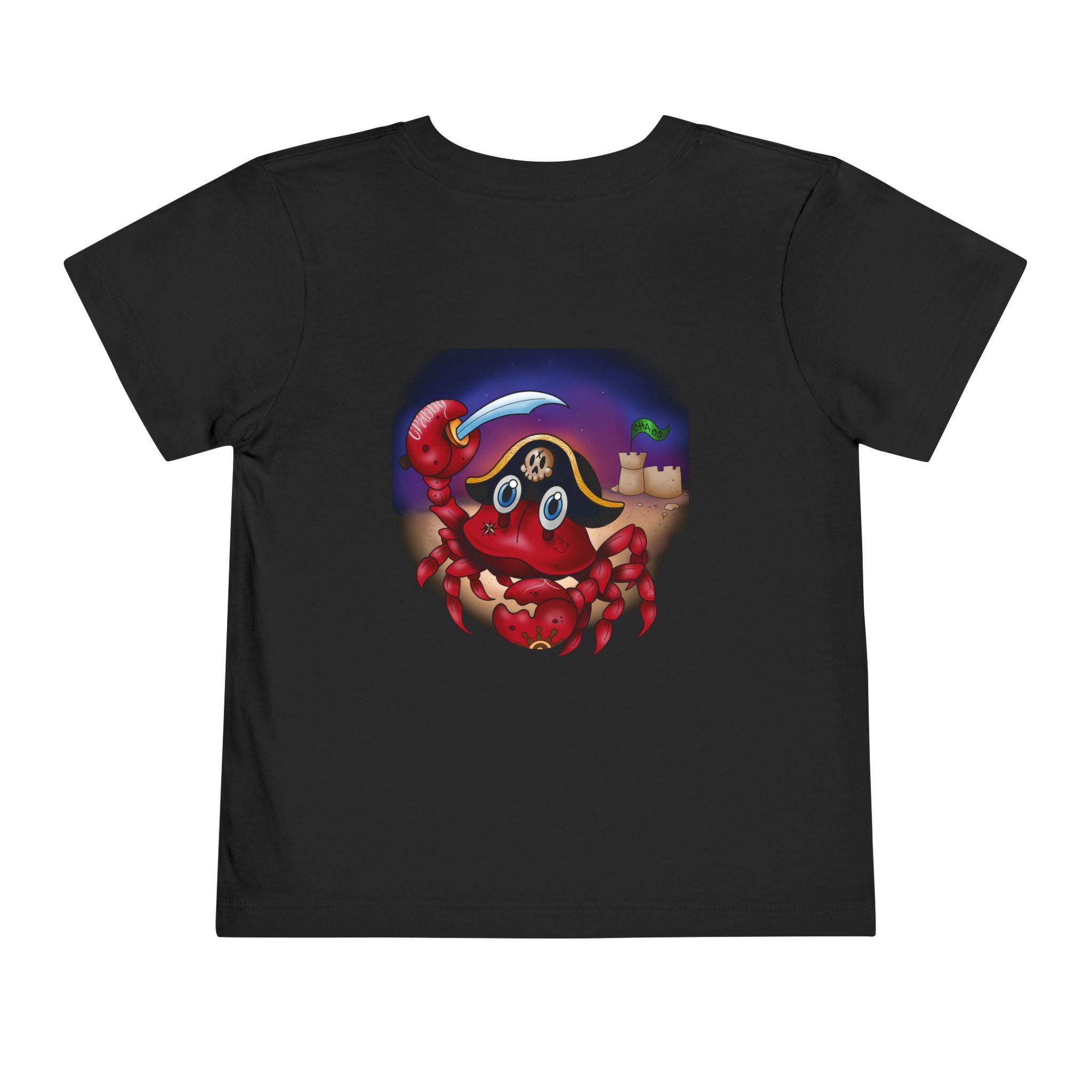 Chaos Crab Toddler Short Sleeve Tee